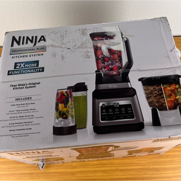 Ninja BN801 Professional Plus Kitchen System, 5
Functions for Smoothies & More - Picture 3 of 7